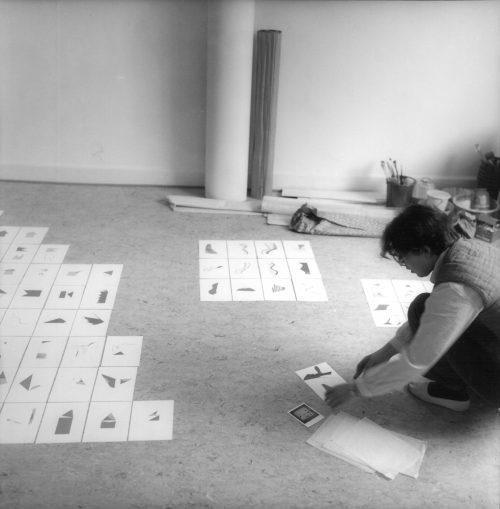 Erika Kiffl (Fotograf*in), Halina Jaworski, Atelier, 1981