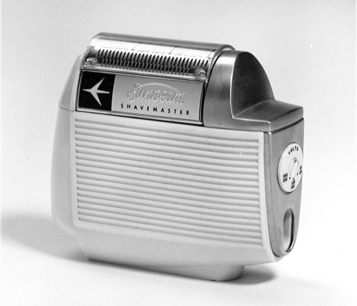 Sunbeam (Ausführung), Elektrischer Rasierer, 1950er Jahre