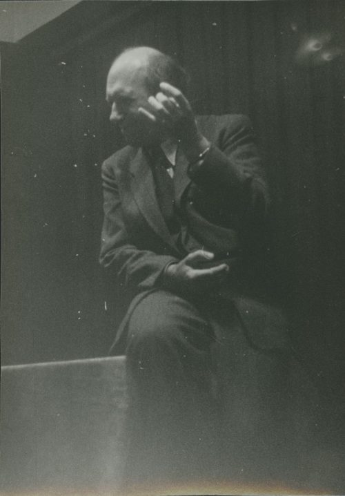 Alfred Tesch (Fotograf*in), Werner Finck, ca. 1947-1950