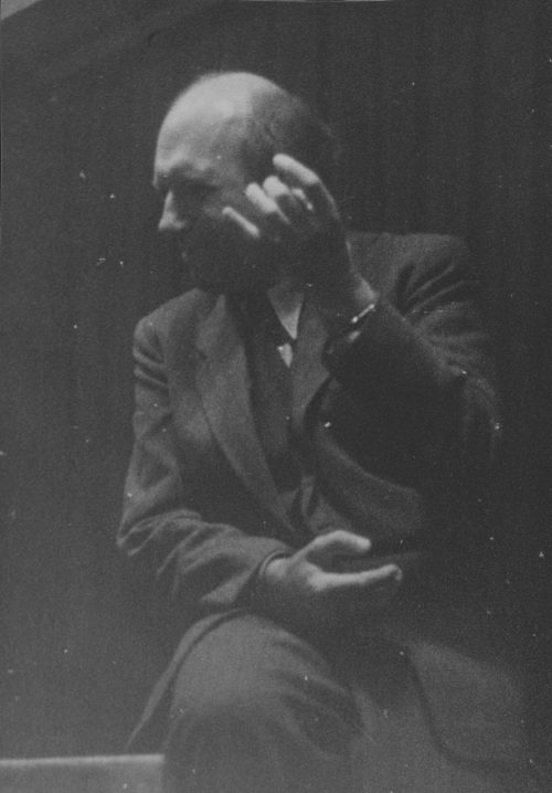 Alfred Tesch (Fotograf*in), Werner Finck, ca. 1947-1950