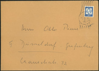 Korrespondenz von Dr. Doris Neuerburg an Otto Piene