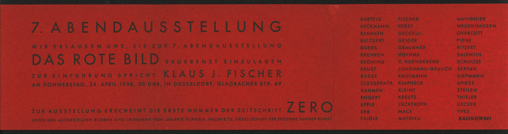 7. Abendausstellung