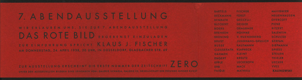 7. Abendausstellung