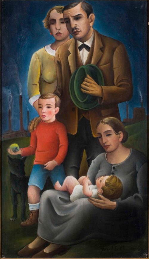 Arbeiterfamilie, 1929