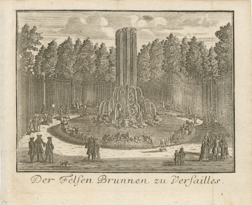 La Fontaine de L'Etoile / La Montagne D'Eau in Versailles