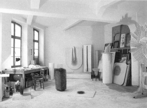 Maren Heyne (Künstler*in), Atelier von Günther Uecker, 1965