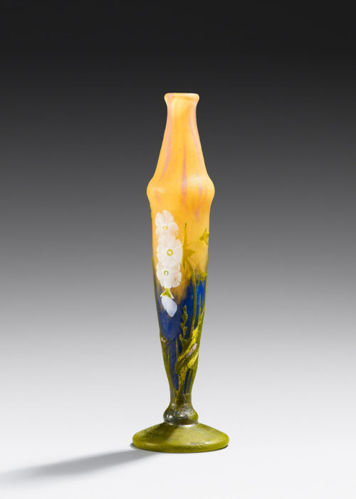 Henri Bergé (Entwurf), Vase "Primevères" (Primeln), 1919