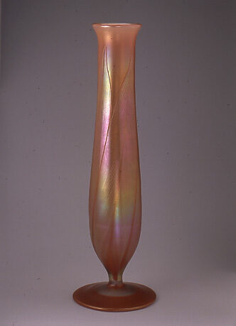 Glasfabrik Johann Lötz Witwe (Hersteller*in), Vase, Dekor "Phän. Gre 166", 1898