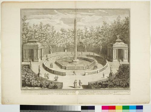 Antoine Hérisset (Stecher*in), Fontaine des Domes, 1715