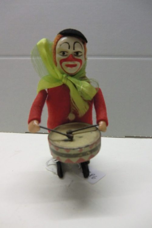 SCHUCO (Hersteller*in), Clown mit Trommel, 1930 - 1940