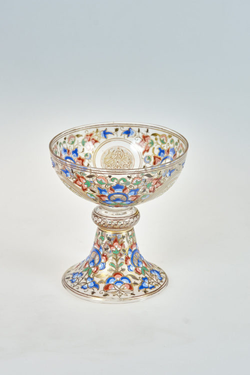 Philippe-Joseph Brocard (Ausführung), Zierpokal mit indischen und islamischen Motiven, um 1880