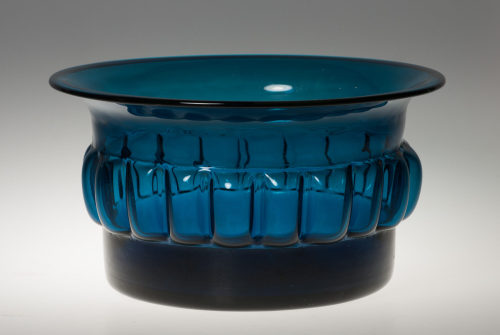 Bertil Vallien (Entwurf), Blaue Schale (cachepot?), 1960er-Jahre