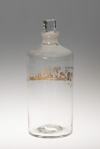 Apothekerflasche mit eingeschliffenem Stöpsel