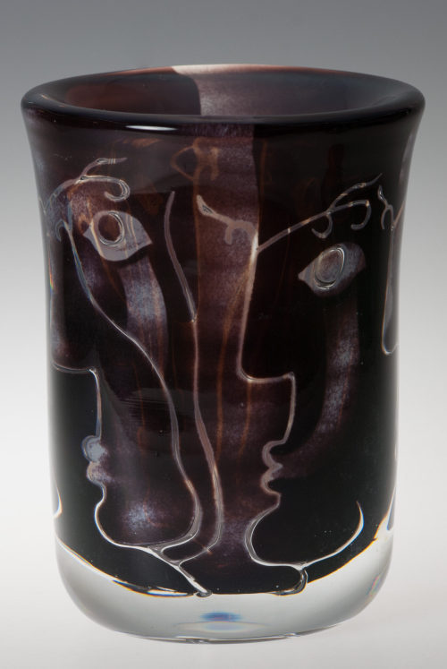 Orrefors Glasbruk (Ausführung), Ariel-Vase, Vor 1977