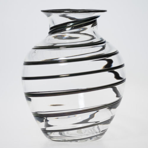 Unbekannt (Ausführung), Vase mit Spiralfaden, 1930er Jahre