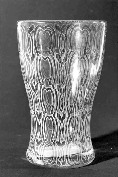 Glasfachschule Haida (Ausführung), Vase, 1920er Jahre (?)