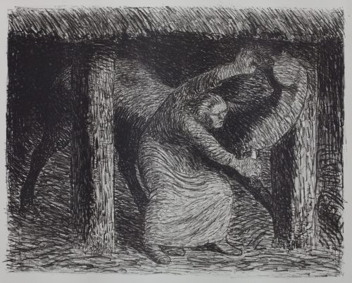 Ernst Barlach (Künstler*in), Die Mörderin, 1912