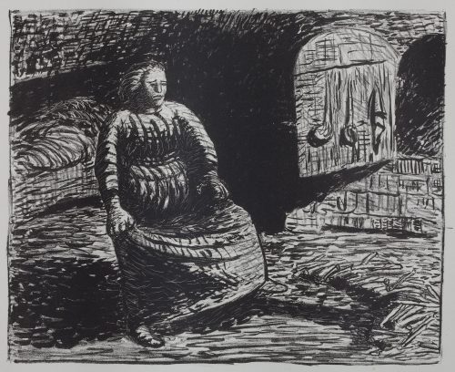 Ernst Barlach (Künstler*in), Die Frau am Herd, 1912