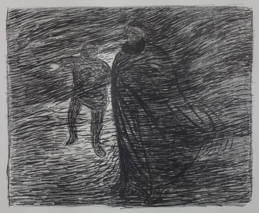Erscheinung im Nebel