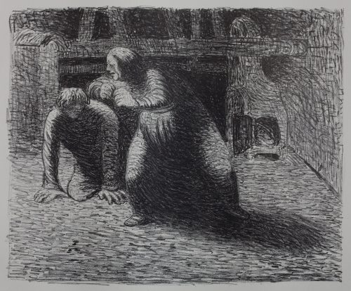 Ernst Barlach (Künstler*in), Verfluchung, 1912