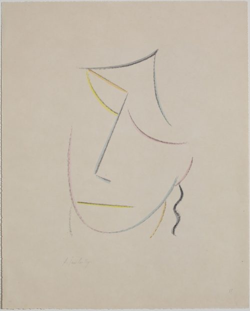 Alexej von Jawlensky (Künstler*in), Kopf V, 1922