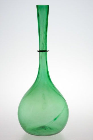 Grüne Flaschenvase