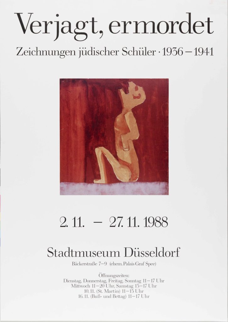 Verjagt, ermordet. Zeichnungen jüdischer Schüler 1936-1941