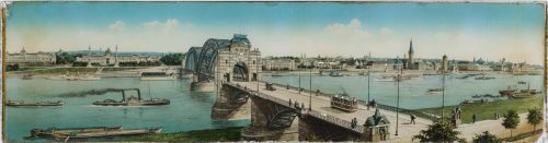 Oberkasseler Brücke, um 1905