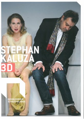 Programmheft zu "3D" von Stephan Kaluza. Düsseldorfer Schauspielhaus, 27. Januar 2015 (2014/201 ...