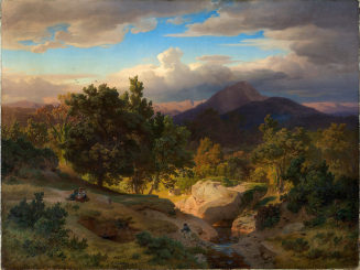 Andreas Achenbach, Römische Landschaft, 1844, Kunstpalast, Düsseldorf, Inv.-Nr. M 1997-1