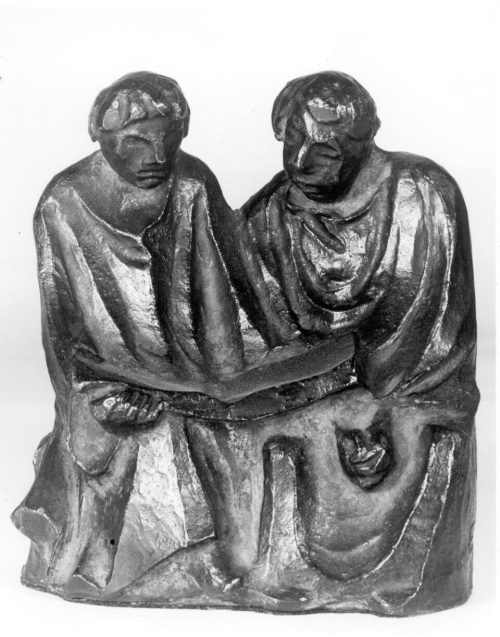 Ernst Barlach (Künstler*in), Lesende Mönche II (Die Buchleser), o. J.