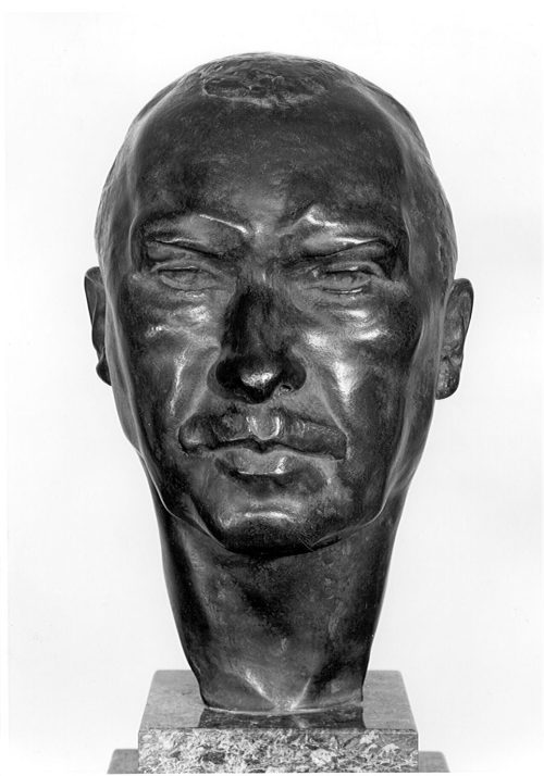 Bernhard Sopher (Künstler*in), Bildnisbüste Adenauer