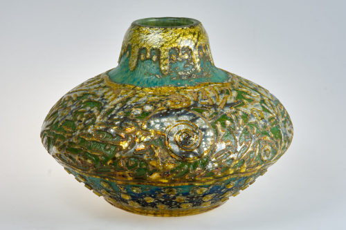 Muller Frères (Hersteller*in), Vase mit Schneckenhäusern, Ende 1920er Jahre