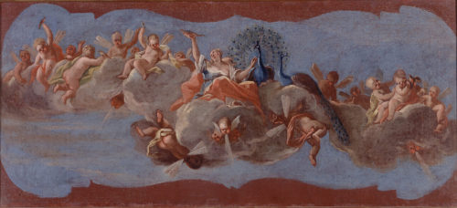 Giovanni Antonio Pellegrini, Juno in Wolken, Kunstpalast, Düsseldorf, Dauerleihgabe der Kunstak ...