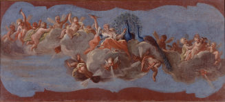 Giovanni Antonio Pellegrini, Juno in Wolken, Kunstpalast, Düsseldorf, Dauerleihgabe der Kunstak ...