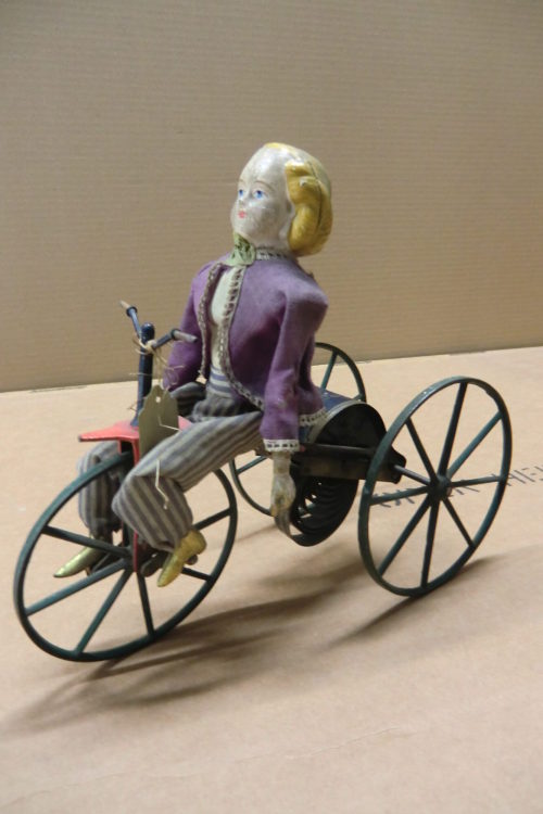 Dreiradfahrer, 1870