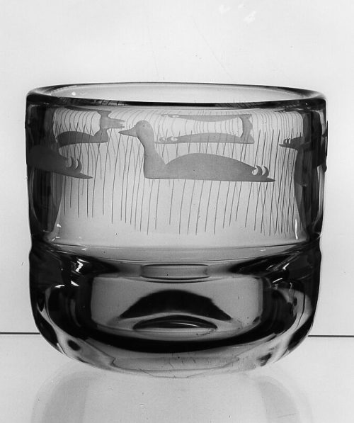 Ingeborg Lundin (Entwurf), Vase mit Enten, 1962