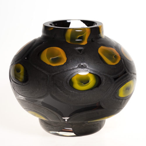 Fratelli Toso (Ausführung), Vase aus der Serie "Nerox", ca. 1961