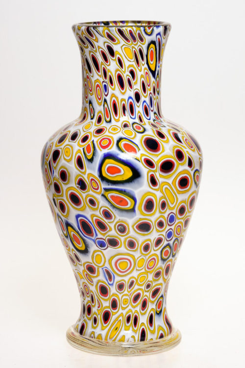 Unbekannt (Ausführung), Mosaikglas-Vase, um 1980–1990