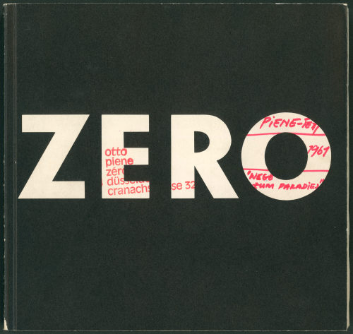 Heinz Mack (Herausgeber*in), ZERO 3, 1961