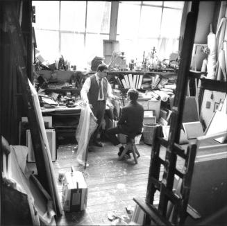 Gotthard Graubner, Winfried Reckermann, Atelier Drakeplatz, Düsseldorf, 1967