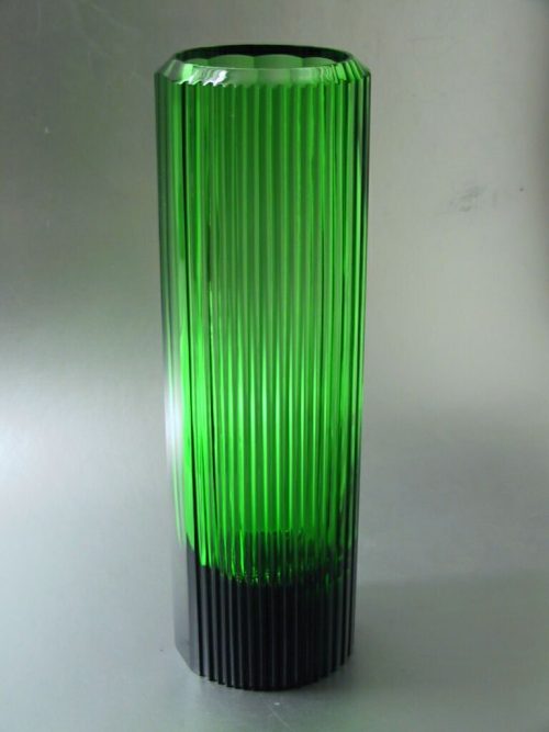 Glasfachschule Kamenický Senov (Ausführung), Vase, um 1970