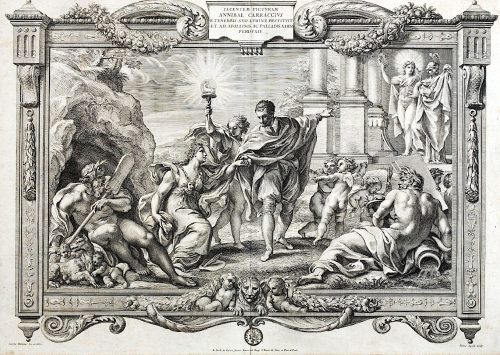 Pietro Aquila (Künstler*in), Allegorie der Malerei, um 1674