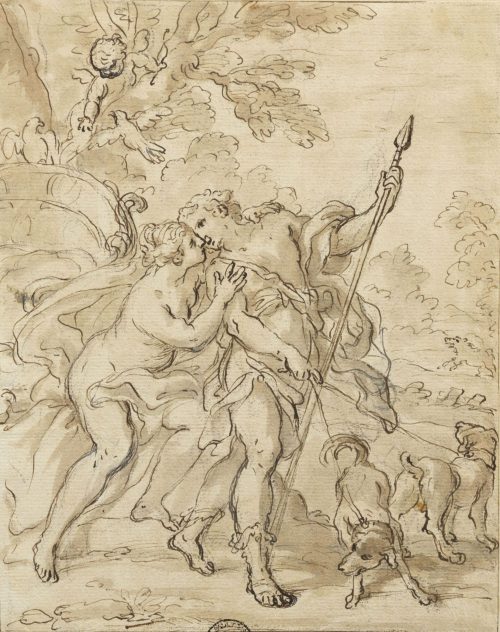 Giacinto Calandrucci (Künstler*in), Venus und Adonis, vor 1685