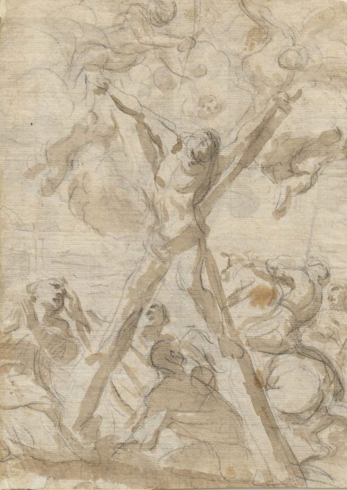 Guglielmo Cortese (Künstler*in), Das Martyrium des hl. Andreas, um 1668