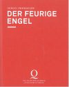 Programmheft zu "Der feurige Engel" von Sergej Prokofjew. Premiere an der Deutschen Oper am Rhe ...