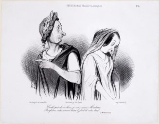 Caché près de ces lieux, je vous verrai, Madame;
Renfermez votre amour dans le fond de votre âme.
(Britannicus.)