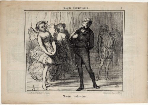 Honoré Daumier (Künstler*in), Mossieu le directeur., 11.12.1856