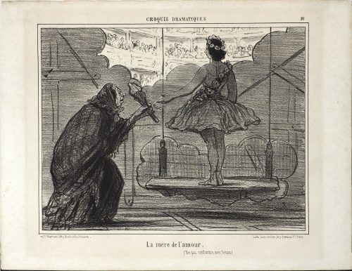 Honoré Daumier (Künstler*in), La mère de l'amour.
(Ne pas confondre avec Vénus).
, ca. 1857