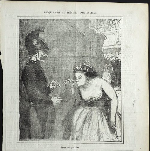 Honoré Daumier (Künstler*in), Déesse mais pas fière., 12.07.1865